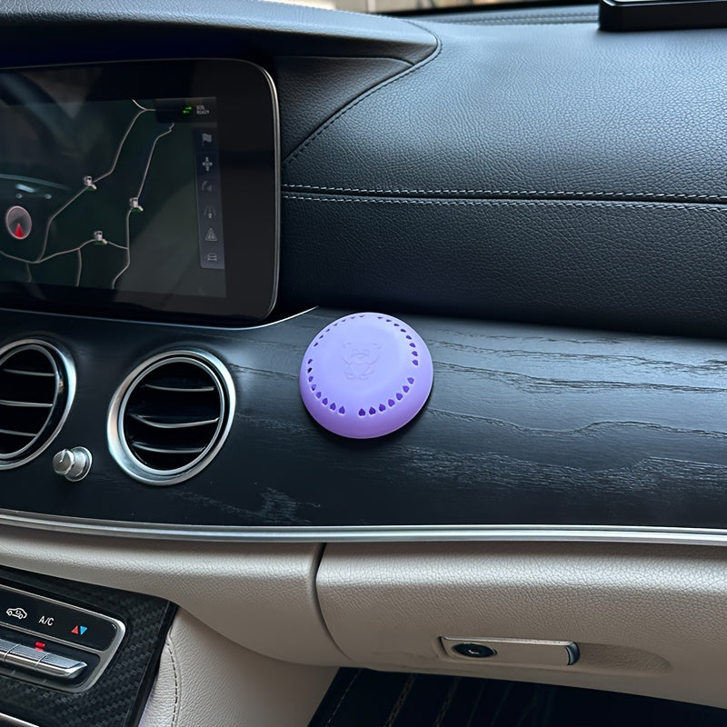 10pcs Long-Lasting Aromatherapy Air Fresheners with Extra Shell - Fragrant Solid Deodorizer Tablets for Home, Car, Bathroom, Bedroom, Wardrobe, and Toilet Odor Removal, Cherry blossoms, roses,Lavender Balm Compressed Incense