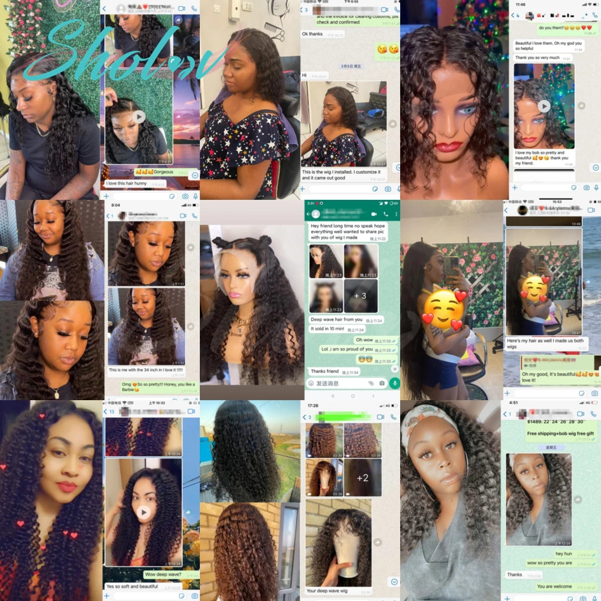 12 Inch Curly Bob Wigs Human Hair Deep Wave 4x4 HD Lace Front Wig Pre Plucked Lace Closure Curly Glueless Wig