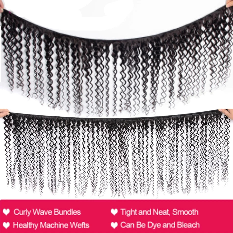12A Mongolian Kinky Curly Hair Bundles 1/3 Bundles Deal 100% Unprocessed Human Hair Weave Tissage Cheveux Humain Hair Extensions
