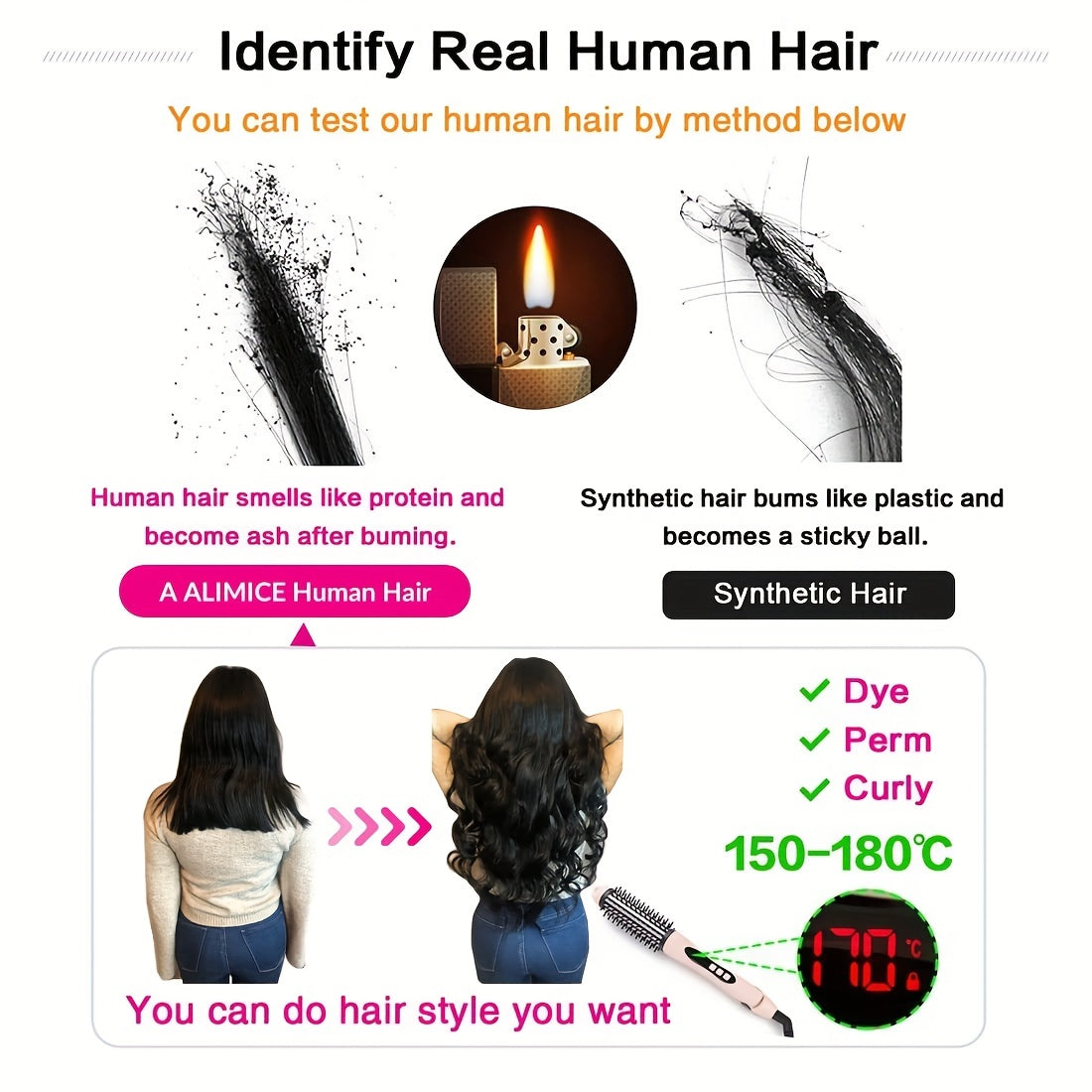 100% Human Hair Bouncy Curly Wave Bob Wig with Bangs - 150% Density, Full Machine Crafted, Natural Black, Comfortable Fit (8-16 Inches) - Effortlessly Stylish & Breathable Hairpiece for Daily Glam