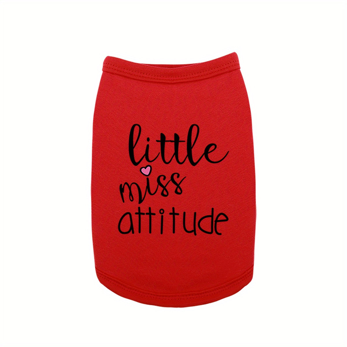 [Small Summer Vest for Dogs] Little Miss Attitude - Summer Vest Dog Vest For Small Dogs Puppy Clothes Pet Clothes T-shirt