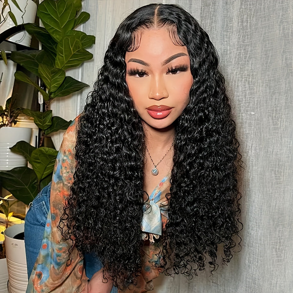 10A Curly Human Hair 3 Bundles Kinky Curly 100% Unprocessed Brazilian Curly Hair Bundles Soft Remy Hair Real Natural Color Human Hair Extensions for Women