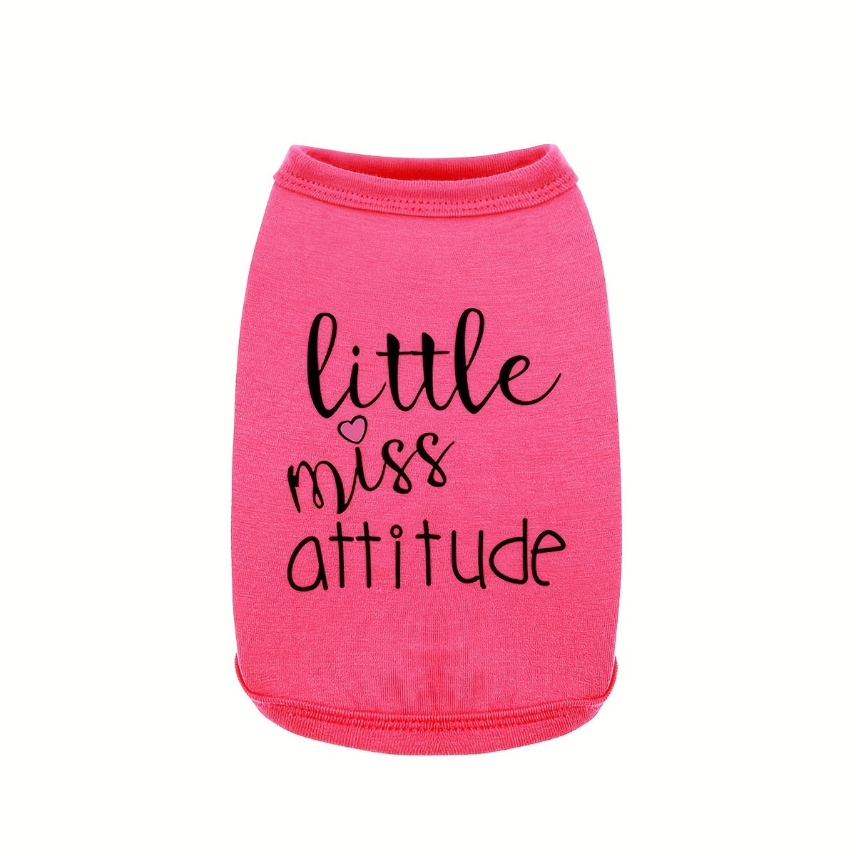 [Small Summer Vest for Dogs] Little Miss Attitude - Summer Vest Dog Vest For Small Dogs Puppy Clothes Pet Clothes T-shirt