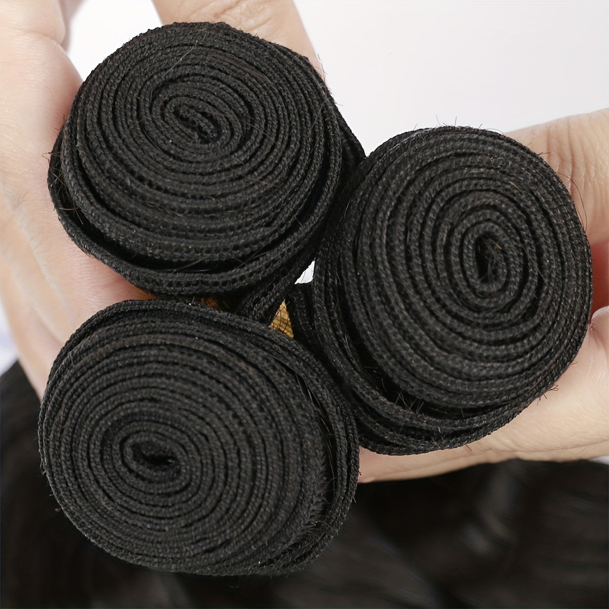 [3pcs Virgin Body Wave Hair Extensions] 3pcs Body Wave Bundles Virgin Human Hair Weave Extensions For Women Body Wave Human Hair Bundles