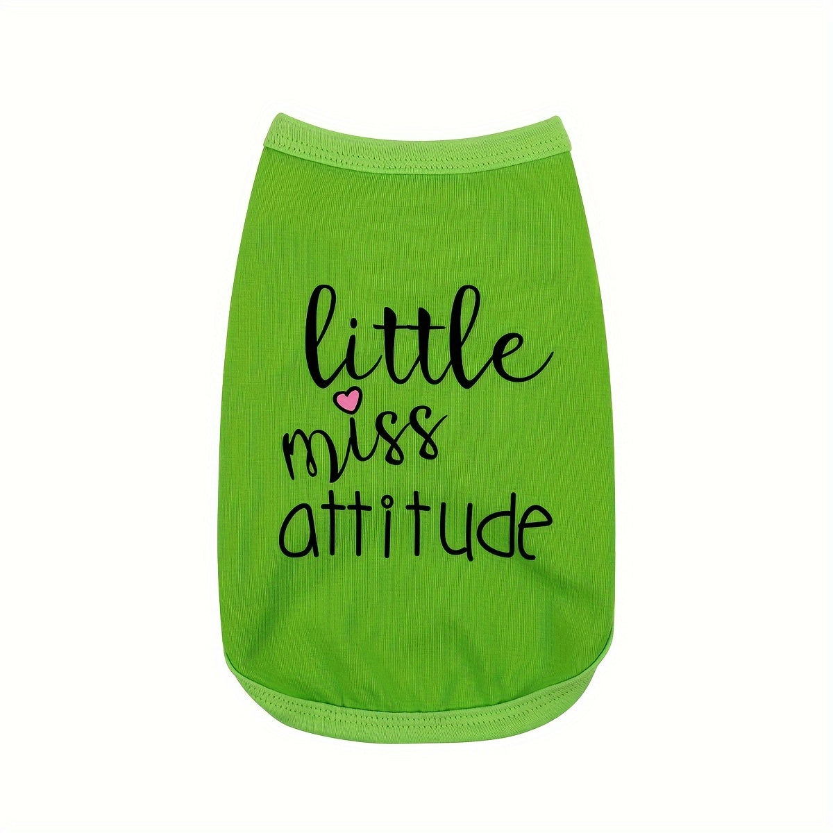 [Small Summer Vest for Dogs] Little Miss Attitude - Summer Vest Dog Vest For Small Dogs Puppy Clothes Pet Clothes T-shirt
