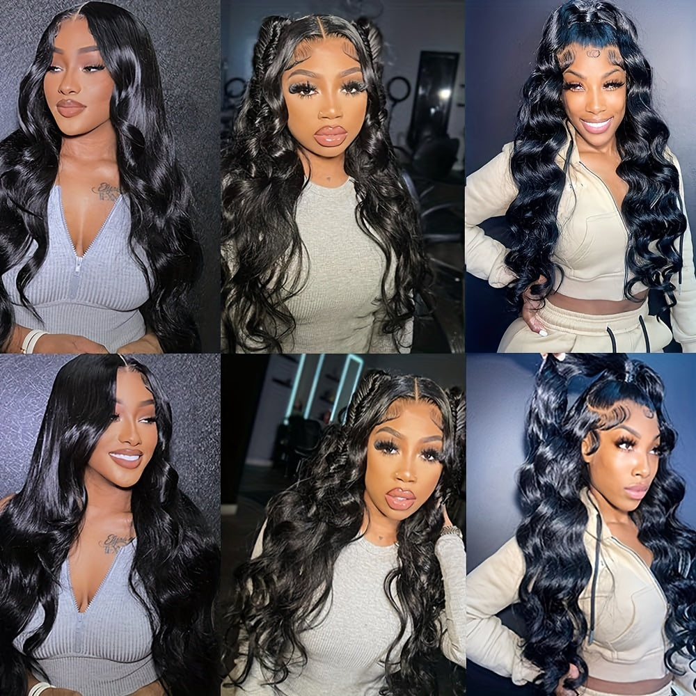 [3pcs Virgin Body Wave Hair Extensions] 3pcs Body Wave Bundles Virgin Human Hair Weave Extensions For Women Body Wave Human Hair Bundles