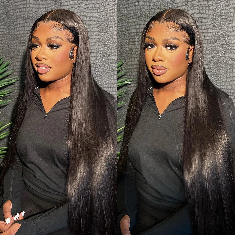 100% Vietnamese Human Hair Wigs Super Double Drawn Bone Straight Glueless Wigs Human Hair 7x5 Ready To Wear Wig Raw Virgin Hair