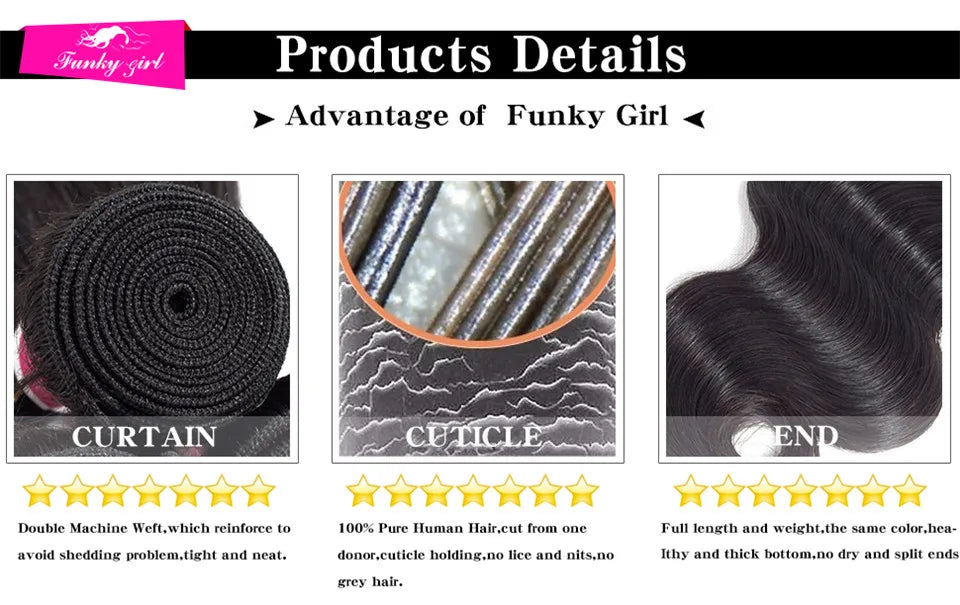 10A Hair Brazilian Bone Straight Hair 1B/30 Human Hair Weave Bundles Two Toned Hair Bundles Ombre Straight Hair 3 Pcs Extensions