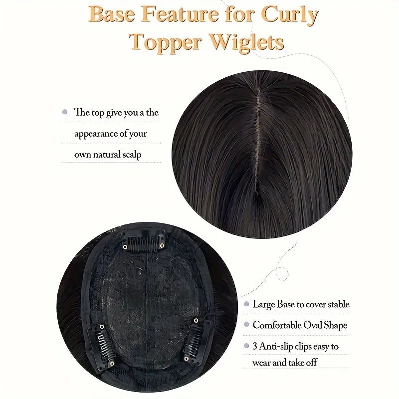 [22 Inch Straight Wig Block] Elegant 22 Inch Women's Straight Synthetic Wig Block, High Temperature Fiber, Light Brown to Black