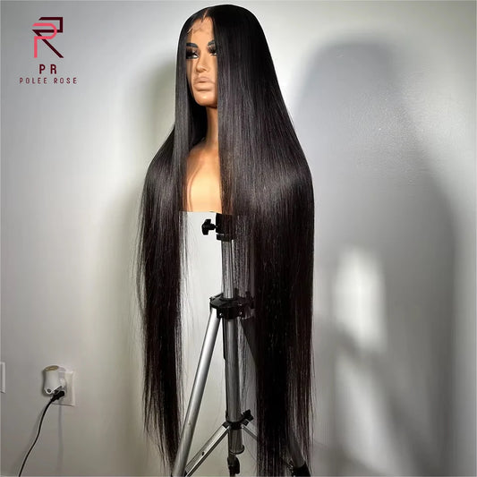 100% Vietnamese Human Hair Wigs Super Double Drawn Bone Straight Glueless Wigs Human Hair 7x5 Ready To Wear Wig Raw Virgin Hair