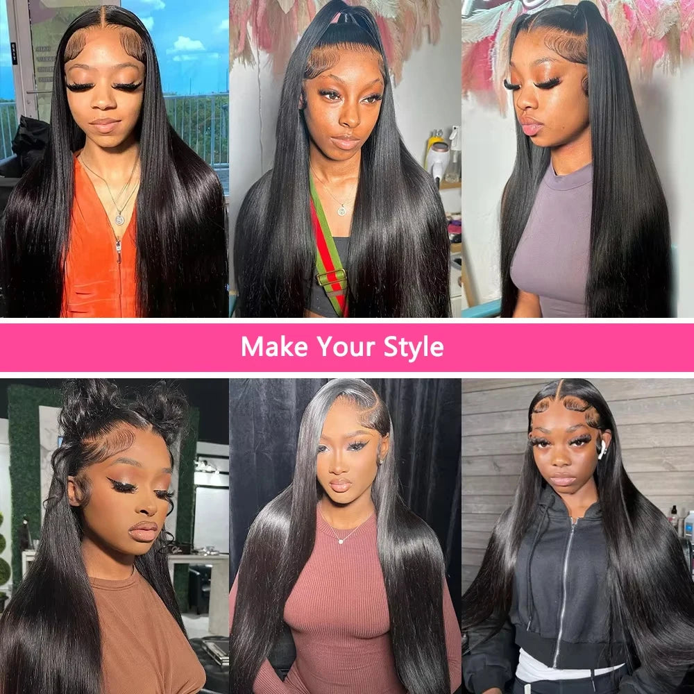 100% Vietnamese Human Hair Wigs Super Double Drawn Bone Straight Glueless Wigs Human Hair 7x5 Ready To Wear Wig Raw Virgin Hair
