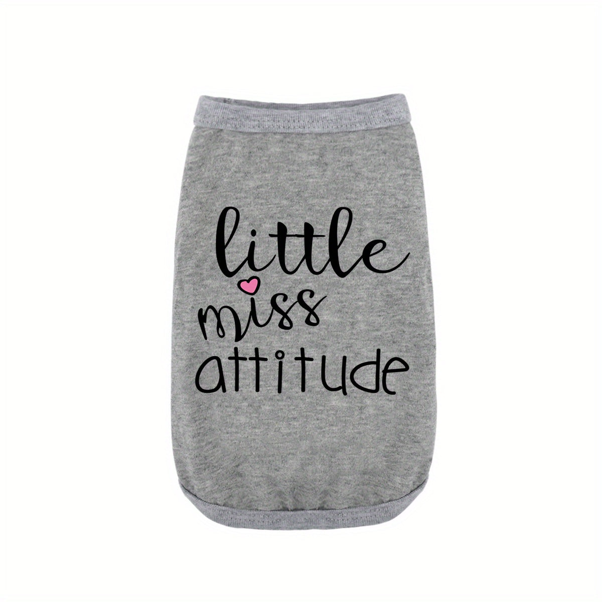 [Small Summer Vest for Dogs] Little Miss Attitude - Summer Vest Dog Vest For Small Dogs Puppy Clothes Pet Clothes T-shirt