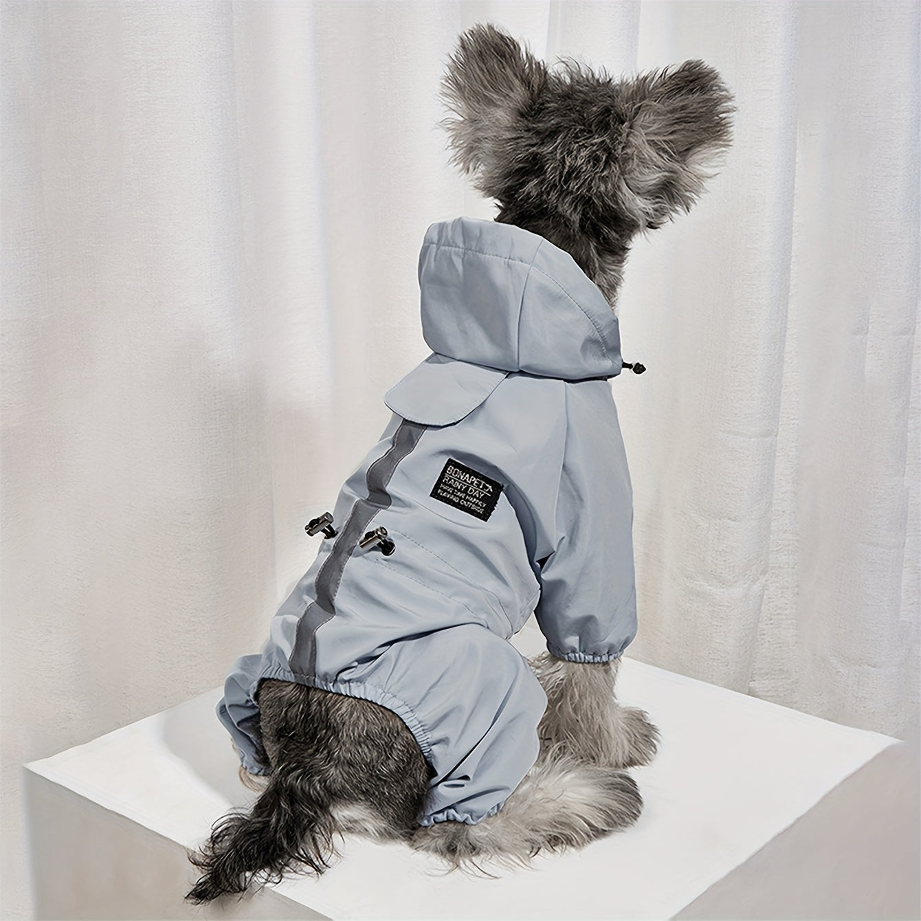 [Breathable Reflective Raincoat] Waterproof Breathable Reflective Pet Raincoat - Dog Jacket for Four-Legged Friends