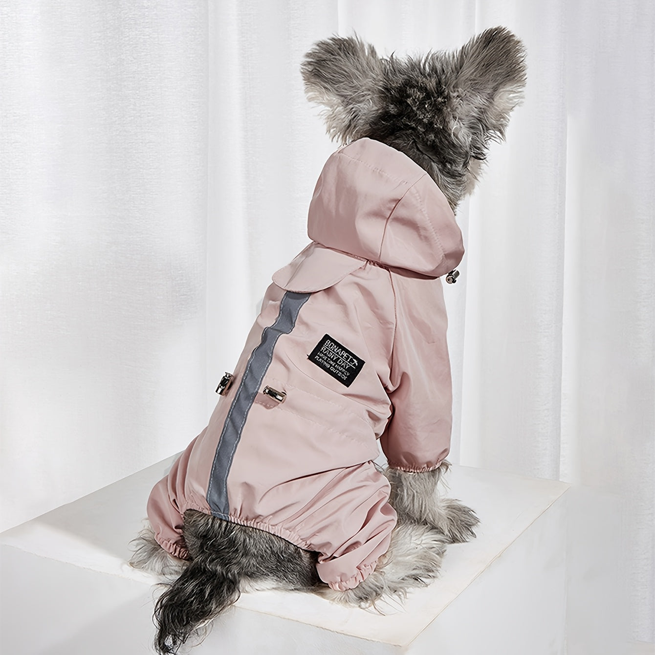[Breathable Reflective Raincoat] Waterproof Breathable Reflective Pet Raincoat - Dog Jacket for Four-Legged Friends