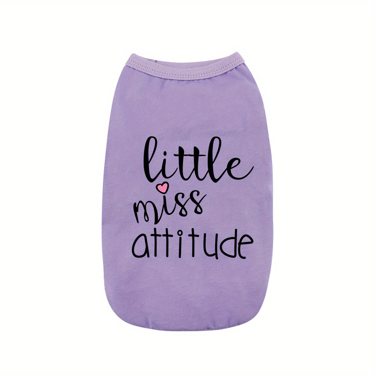 [Small Summer Vest for Dogs] Little Miss Attitude - Summer Vest Dog Vest For Small Dogs Puppy Clothes Pet Clothes T-shirt